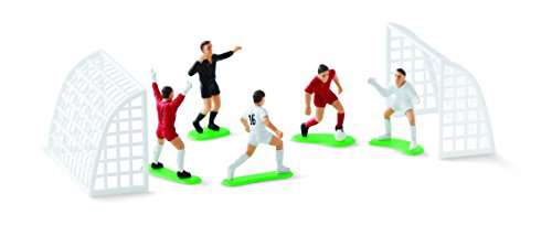 Soccer Player and Goals Cake Topper Set - Click Image to Close